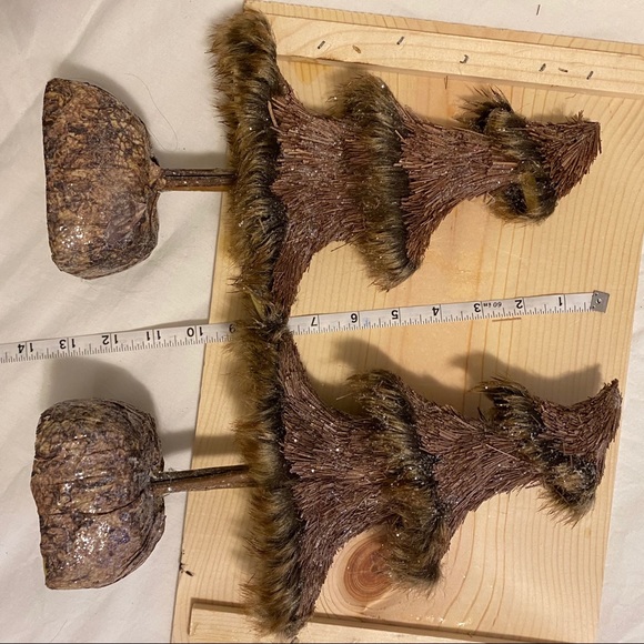 TWO Tabletop Embellished Christmas Trees - Picture 2 of 9